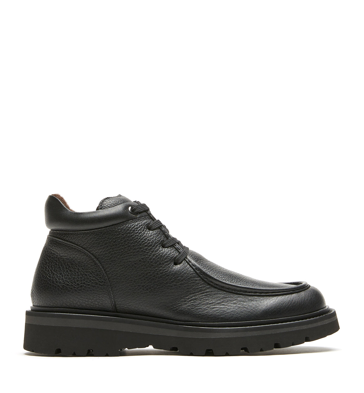 LESS BOTTE EN CUIR GRAINÉ POUR HOMMES