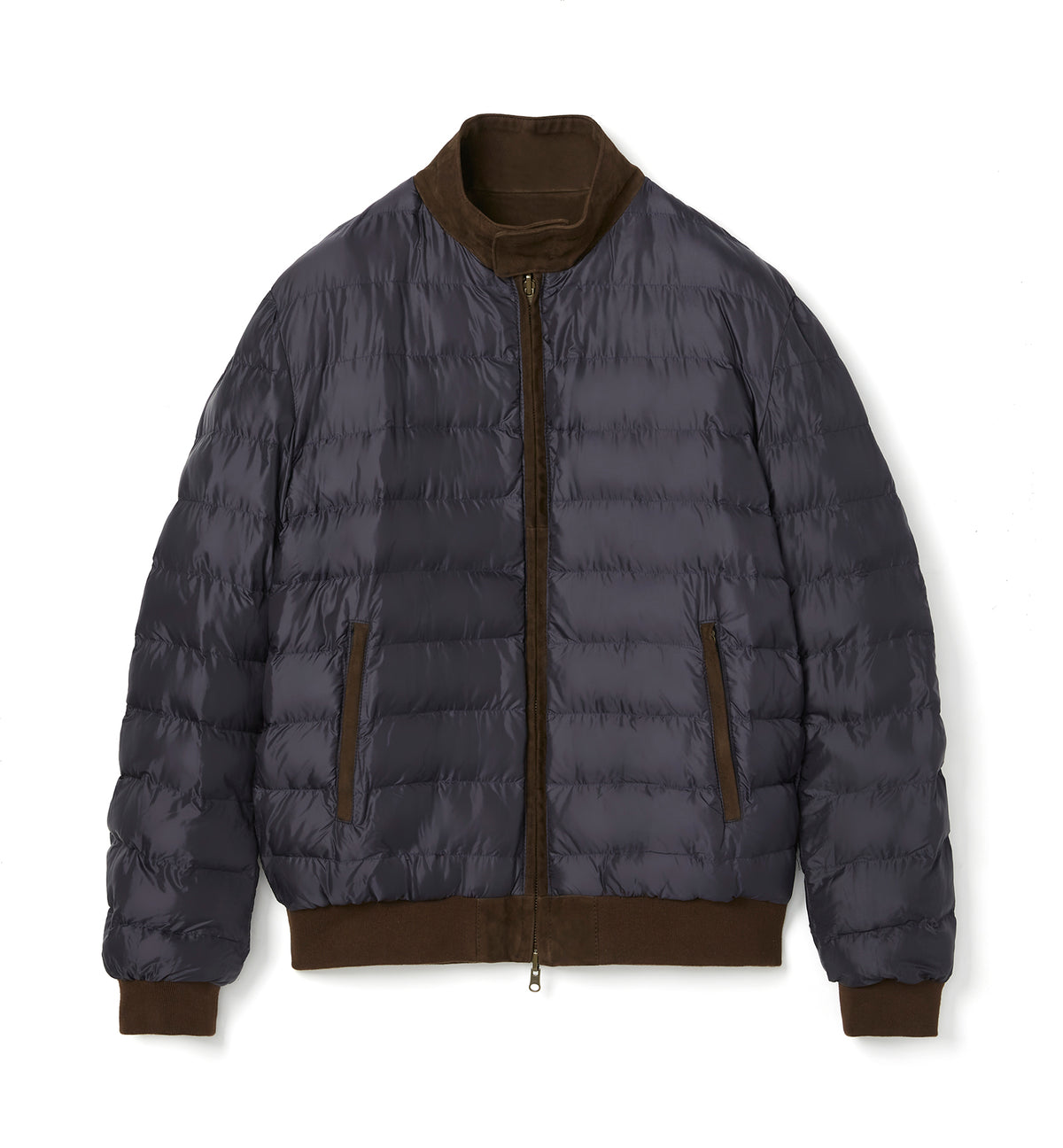 LINCOLN MEN'S SUEDE REVERSIBLE BOMBER - La Canadienne