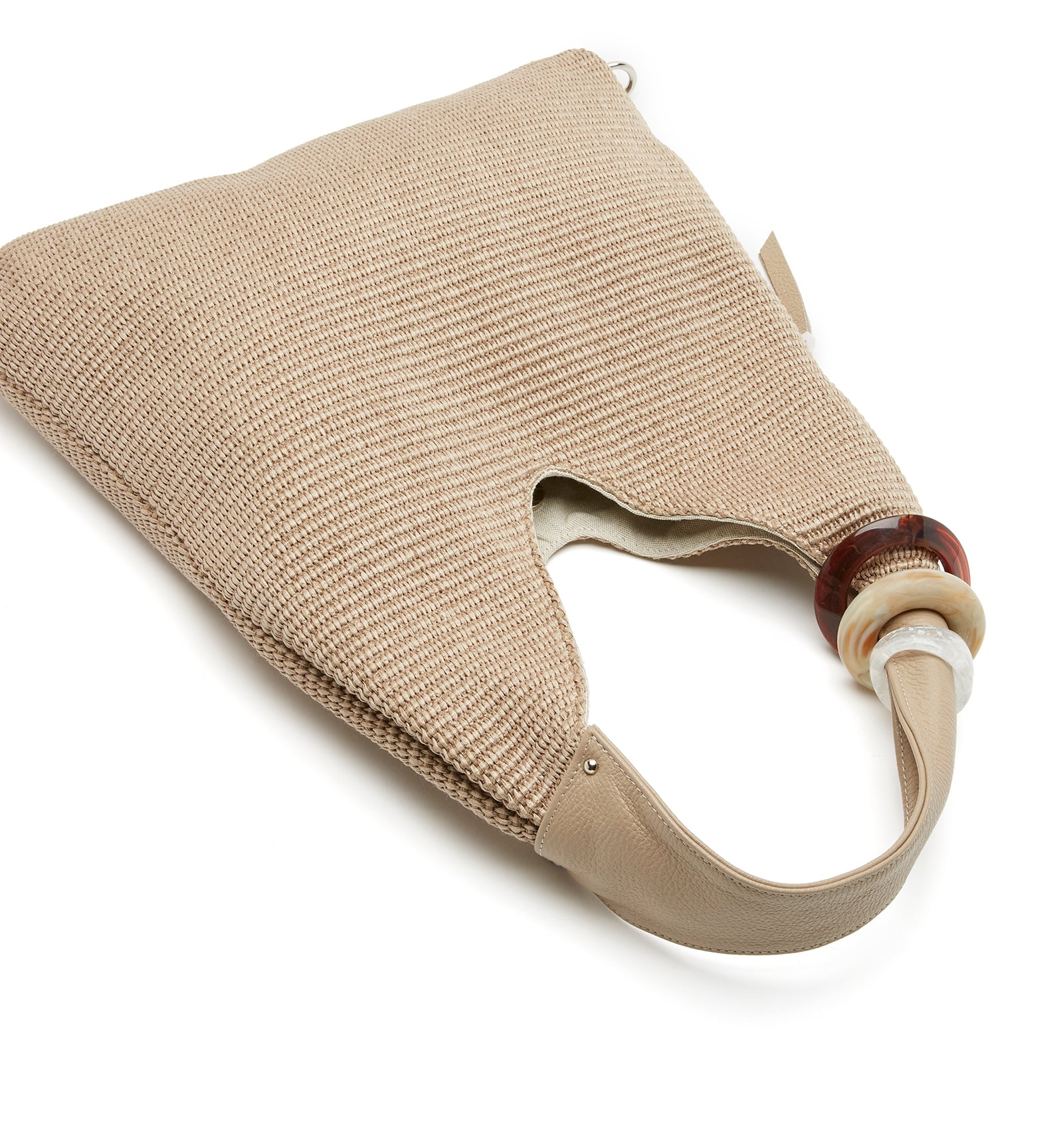 LOVIE RAFFIA TOTE BAG