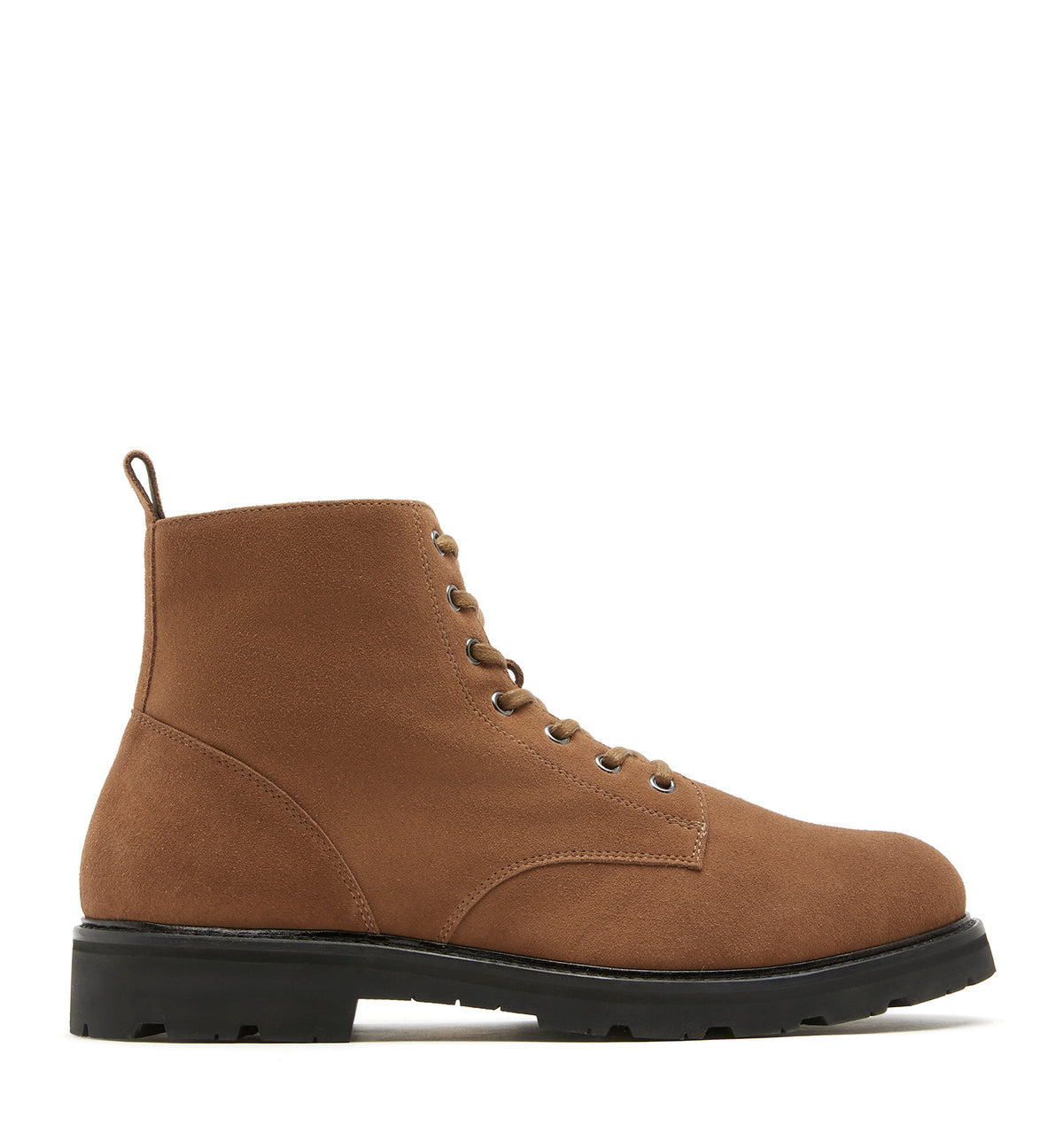 LUX MEN'S SHEARLING LINED SUEDE BOOT
