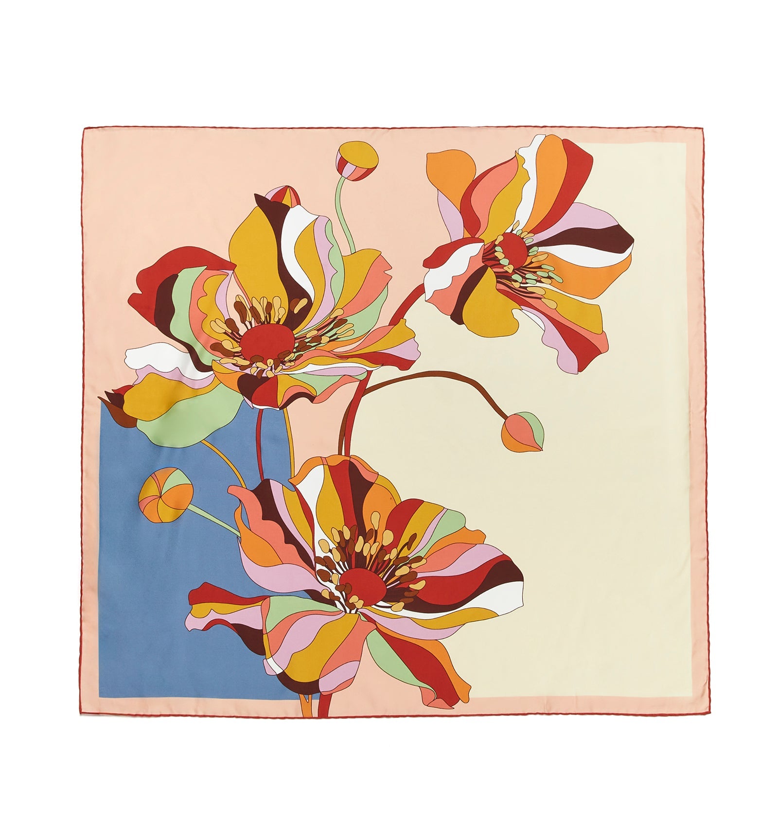 LUXE SILK SCARF - La Canadienne