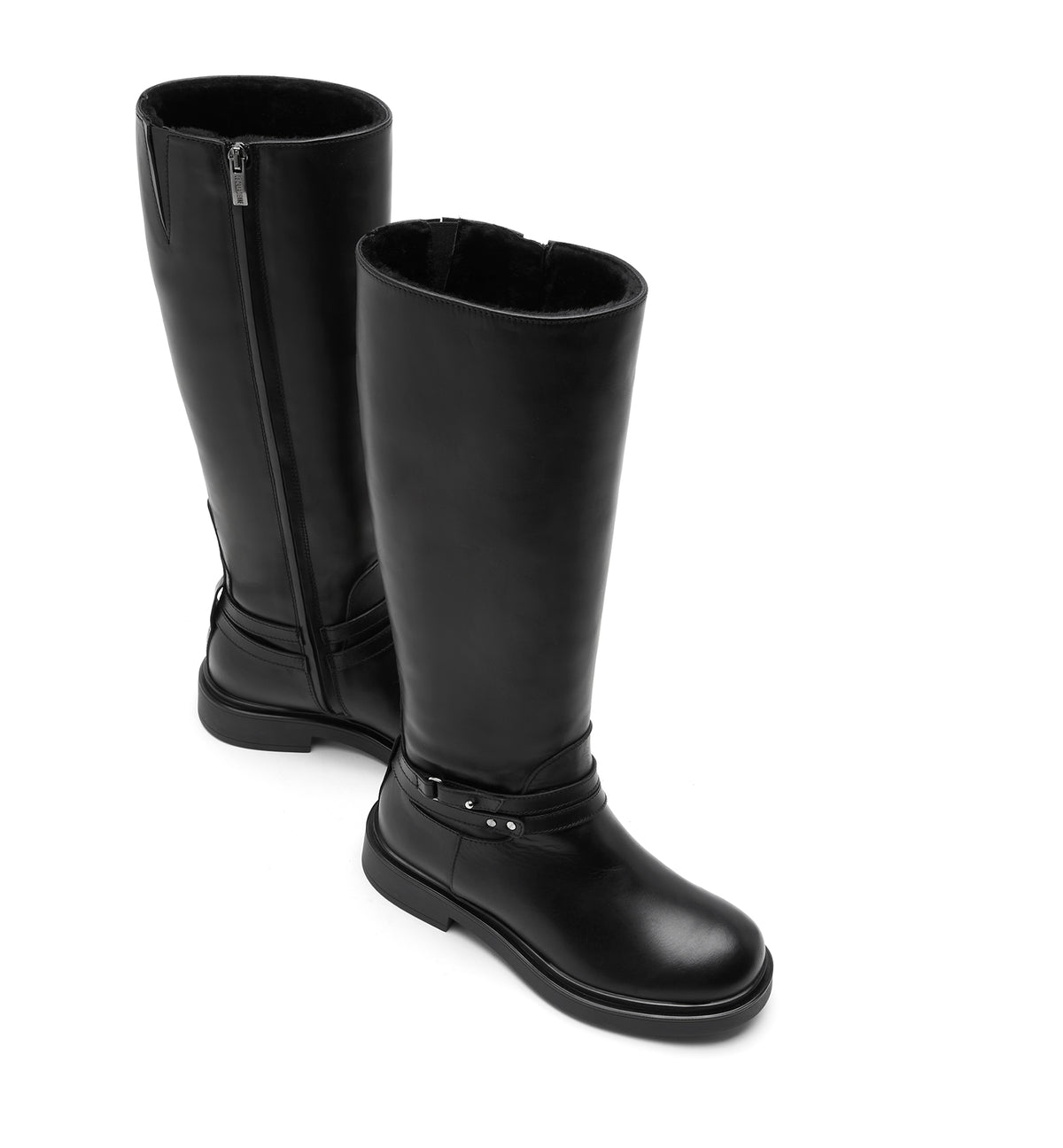 MACCHINA SHEARLING LINED LEATHER BOOT - La Canadienne
