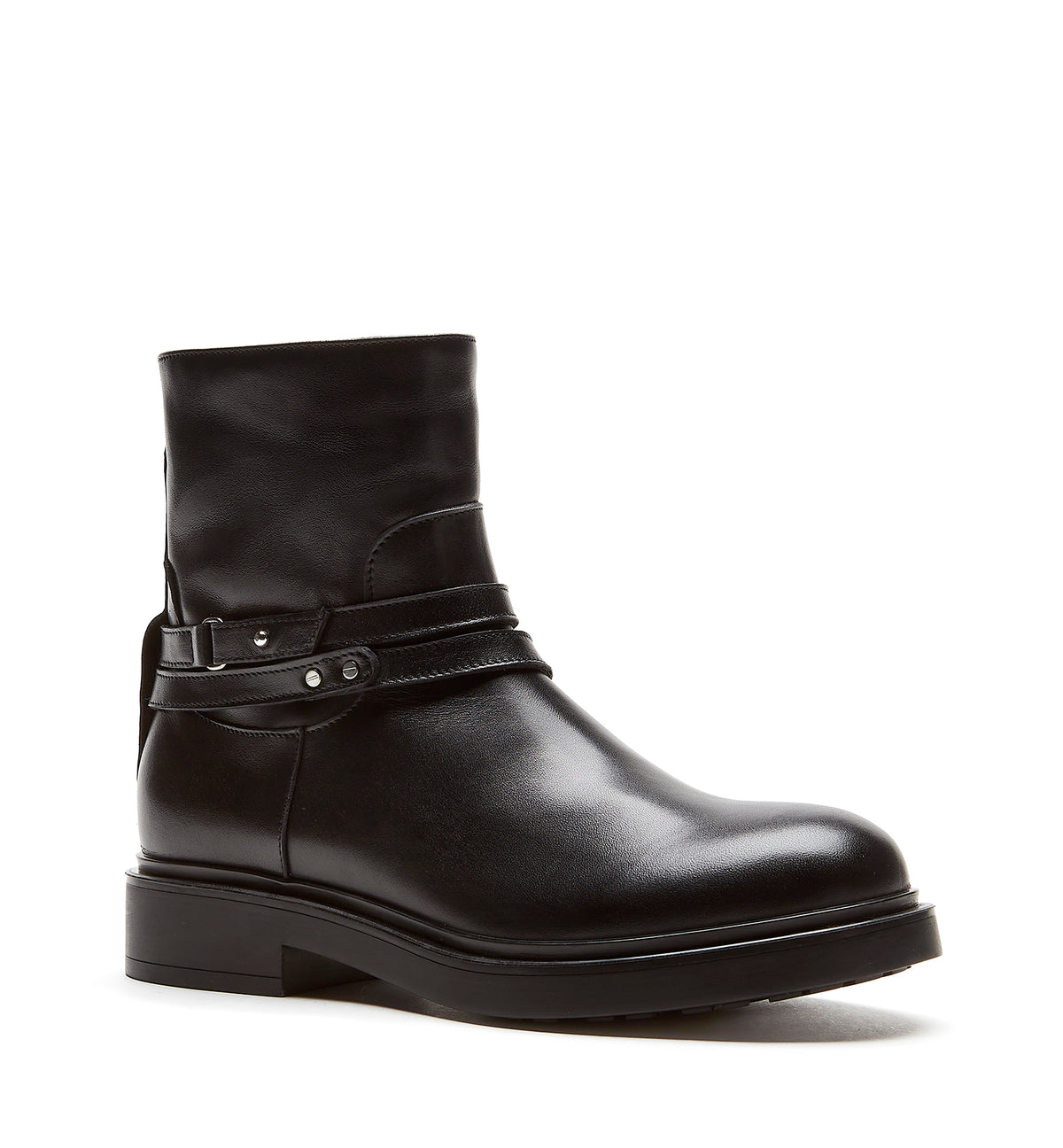 MACKROCK SHEARLING LINED LEATHER BOOTIE - La Canadienne