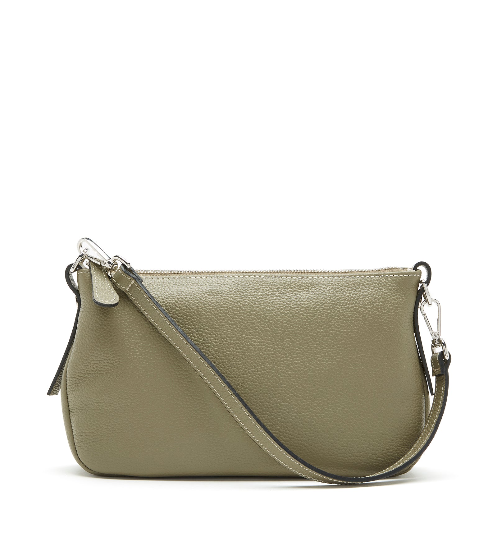 MAELLE LEATHER SHOULDER BAG
