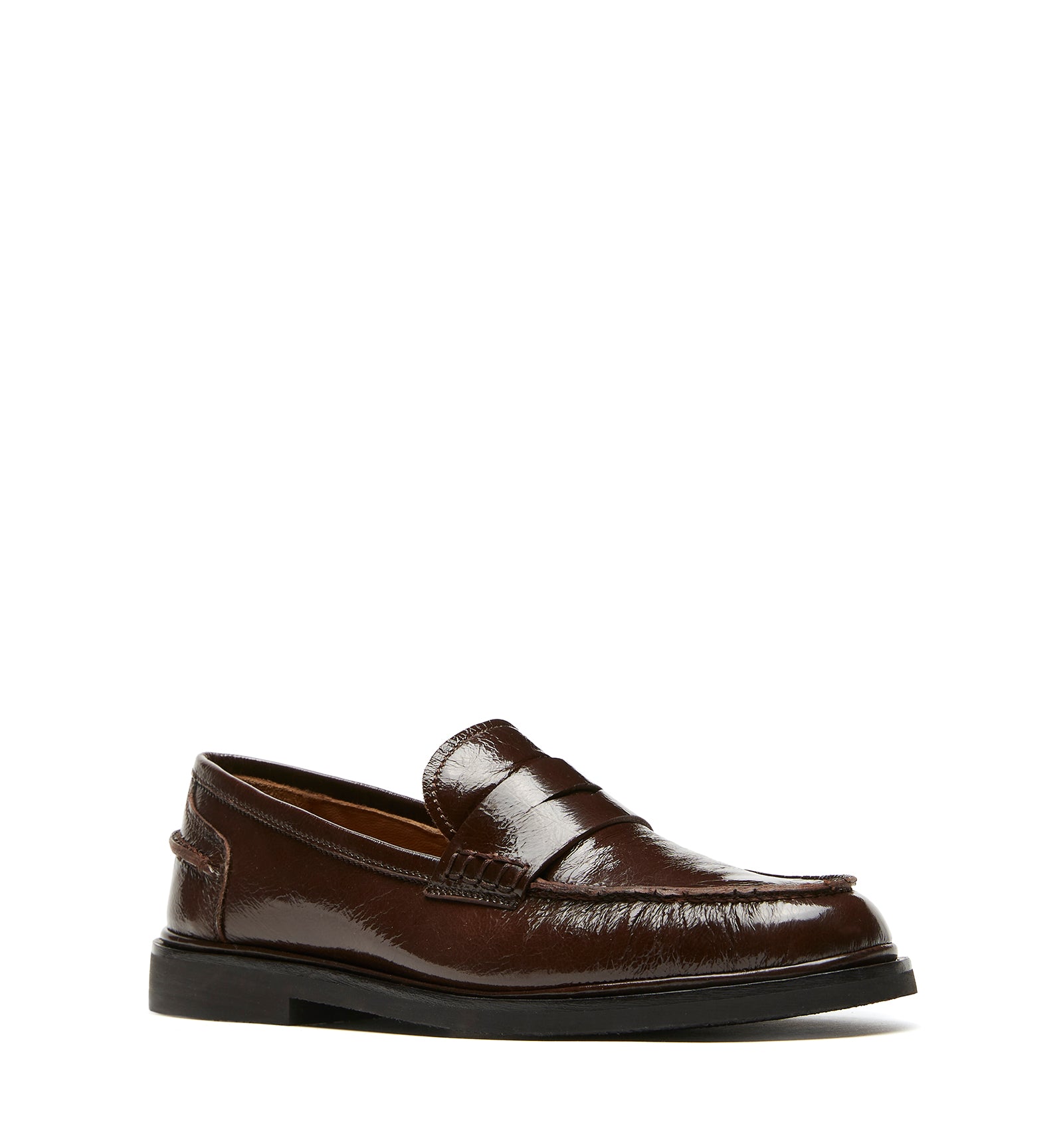 MAGNET MOCASSIN EN CUIR FROISSÉ