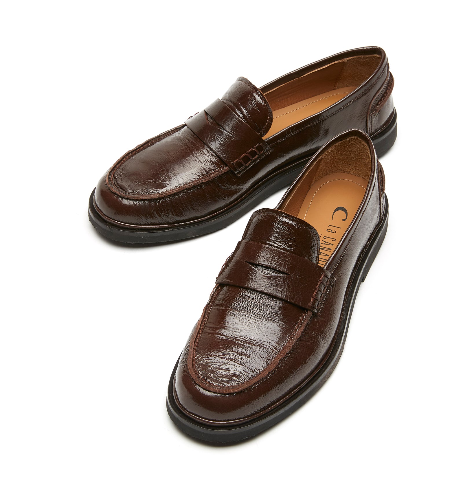 MAGNET MOCASSIN EN CUIR FROISSÉ