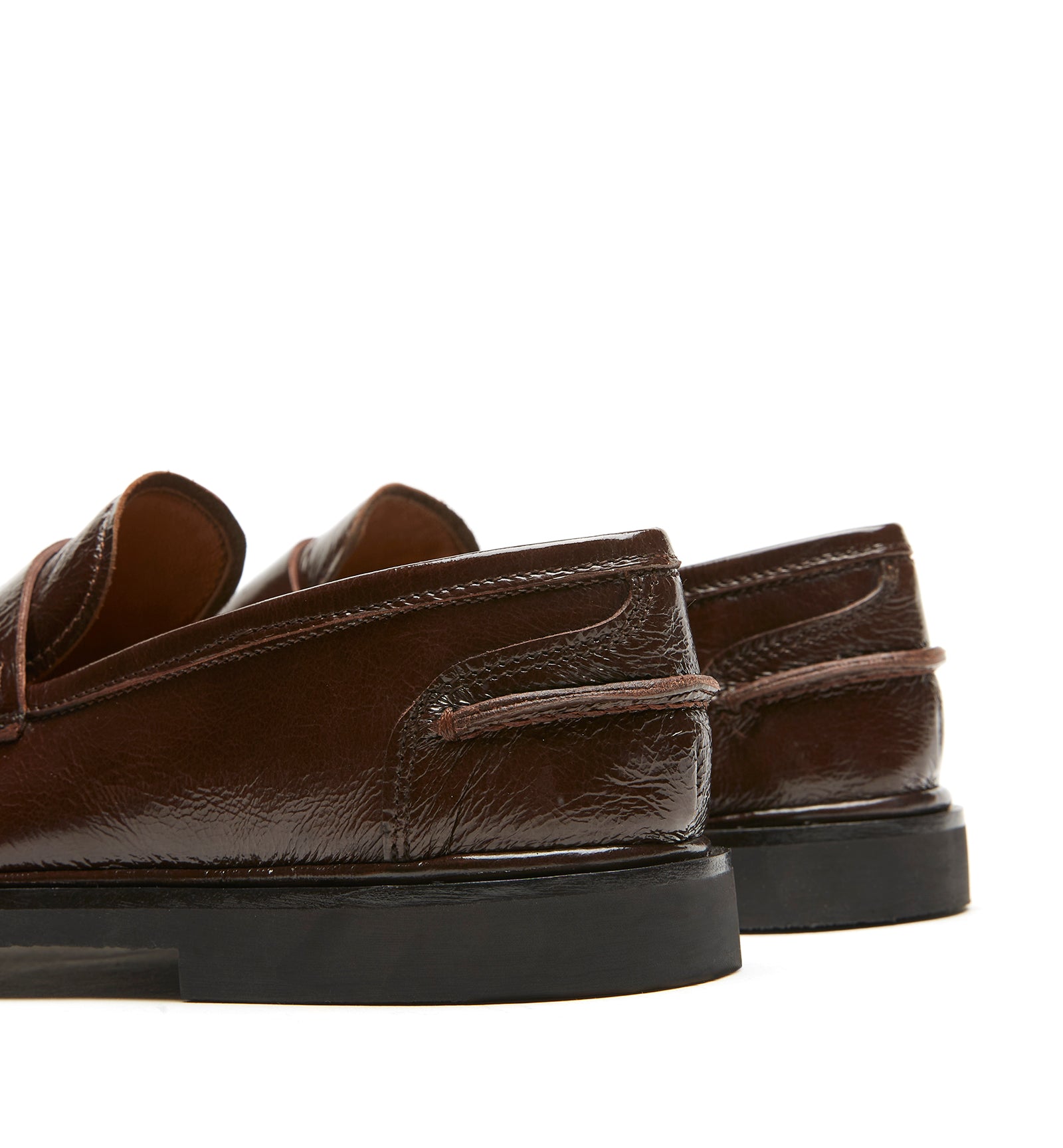 MAGNET MOCASSIN EN CUIR FROISSÉ
