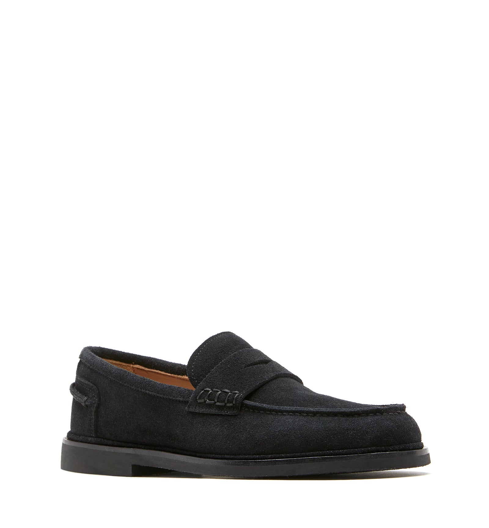 MAGNETIC MOCASSIN EN SUÈDE DOUBLÉ EN MOUTON