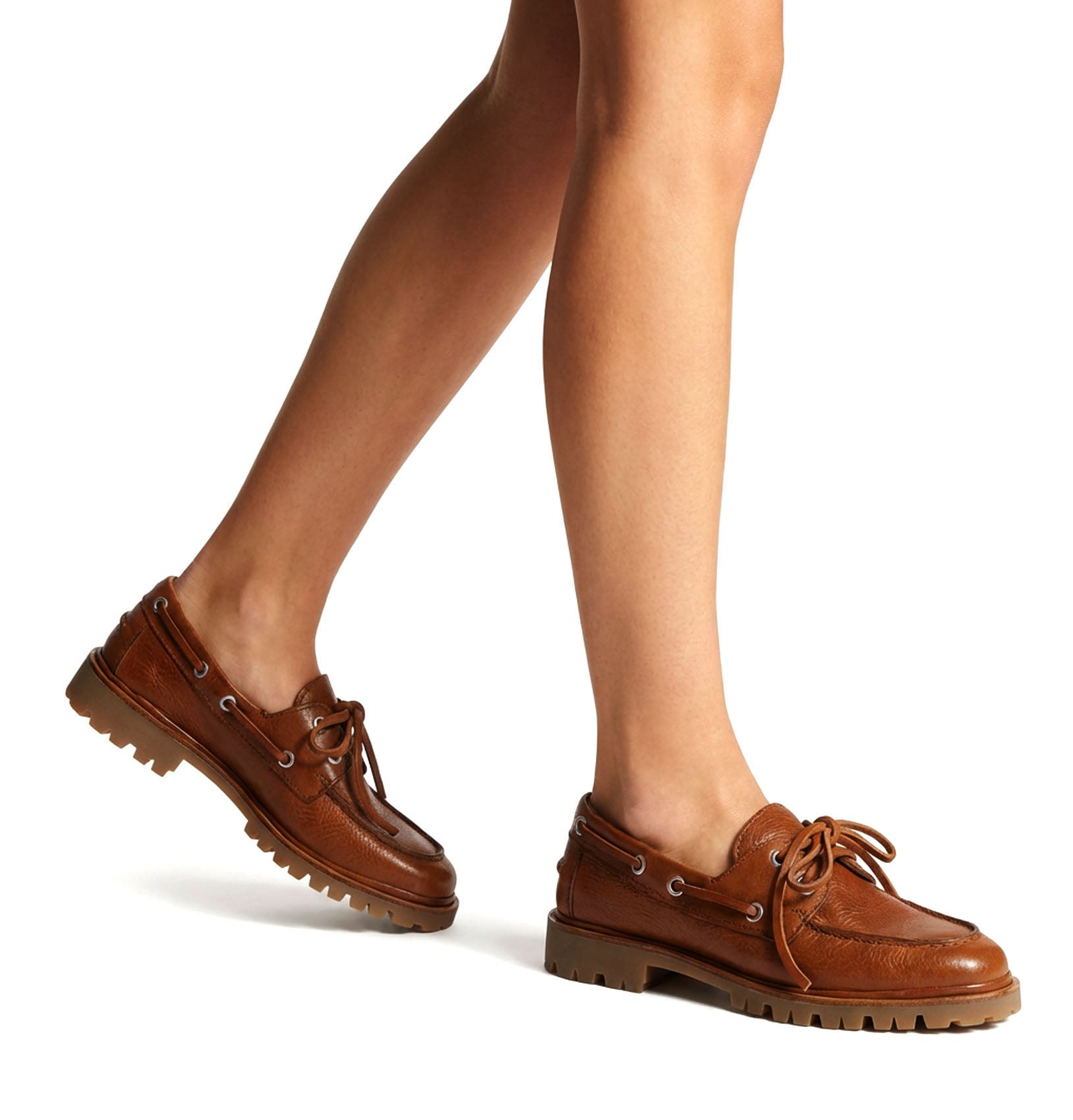 MAJESTIQUE CHAUSSURE BATEAU EN CUIR