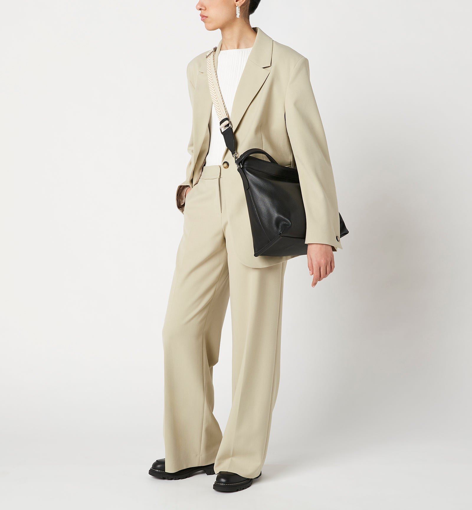 MARJORY LEATHER TOTE BAG - La Canadienne