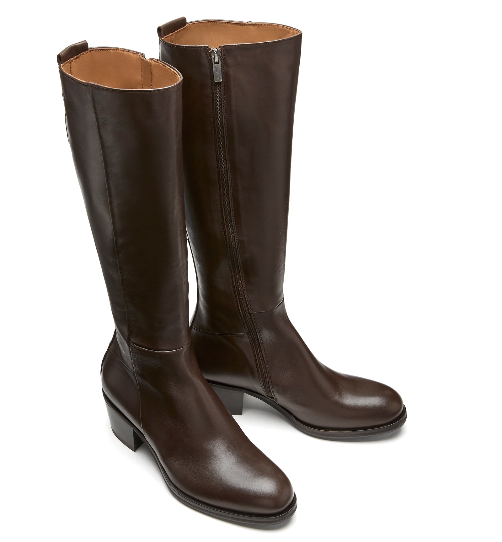 MARLENA BOTTE EN CUIR
