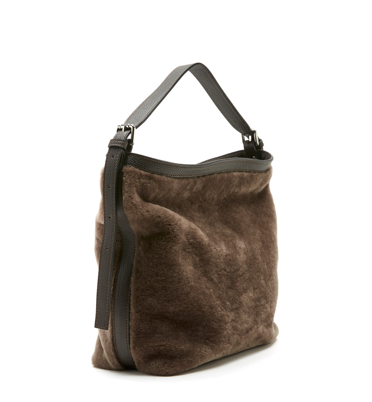 MARRIS SHEARLING TOTE