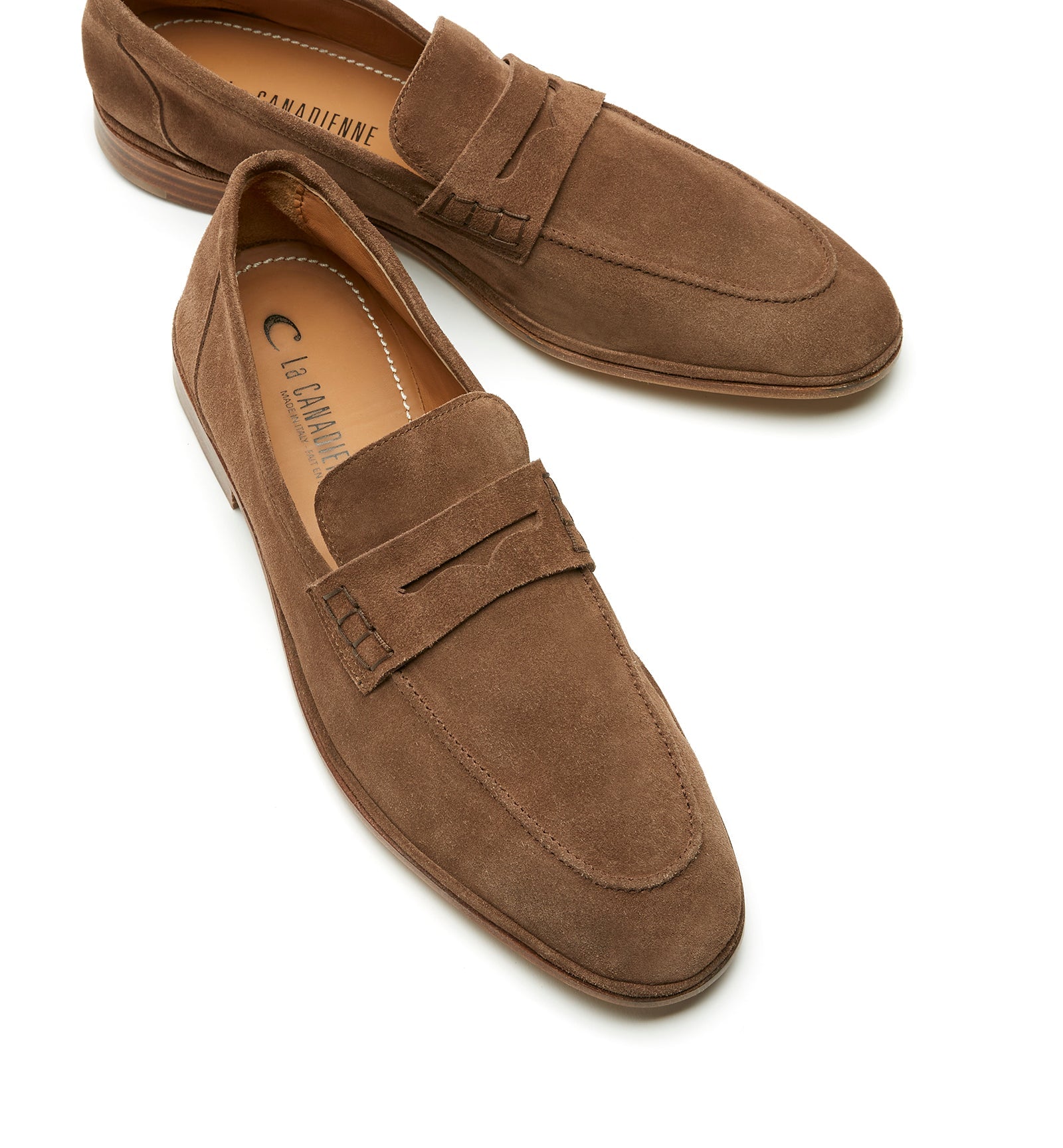 MAURO MEN'S SUEDE LOAFER - La Canadienne