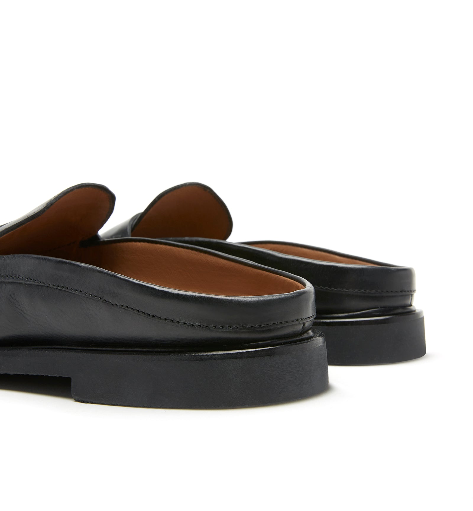 MAXINE MOCASSIN MULE EN CUIR