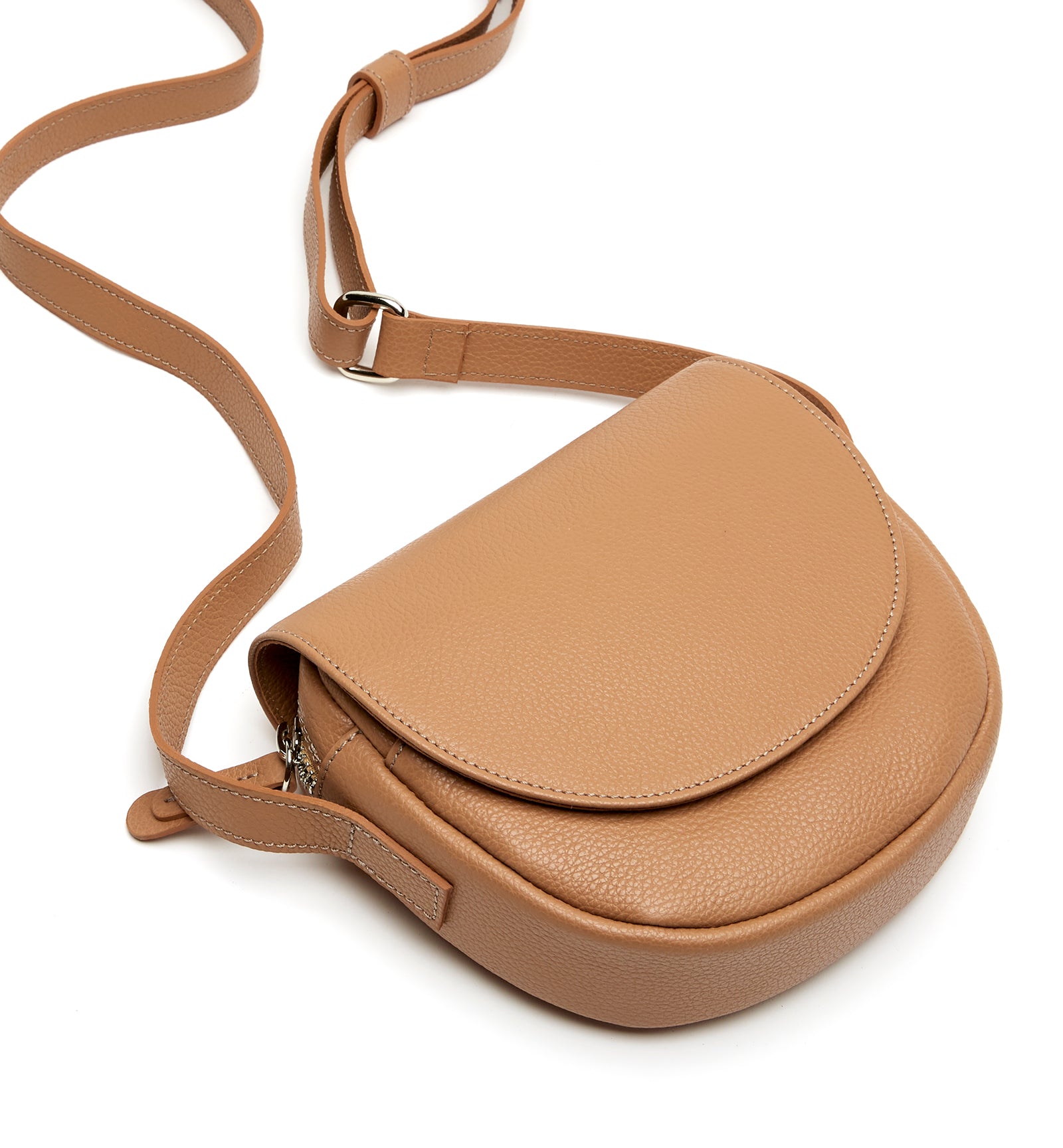 MAY LEATHER MESSENGER BAG