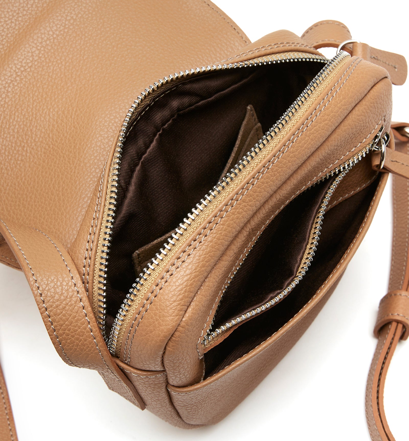 MAY LEATHER MESSENGER BAG