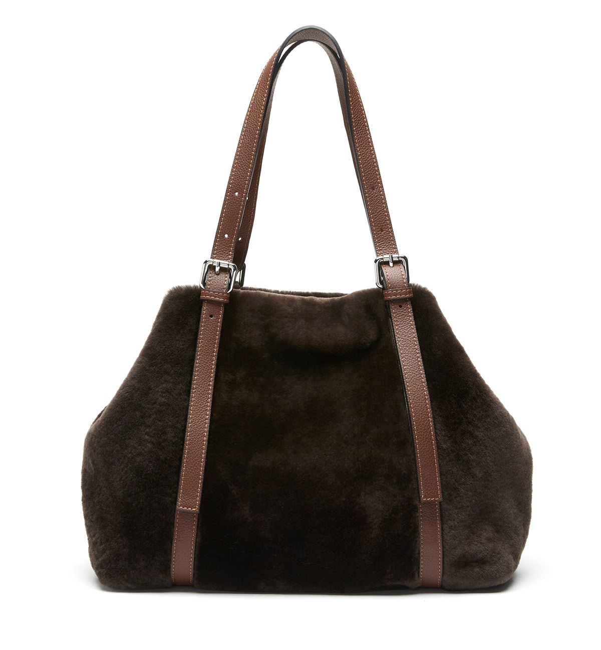 Meyer Shearling Tote Bag