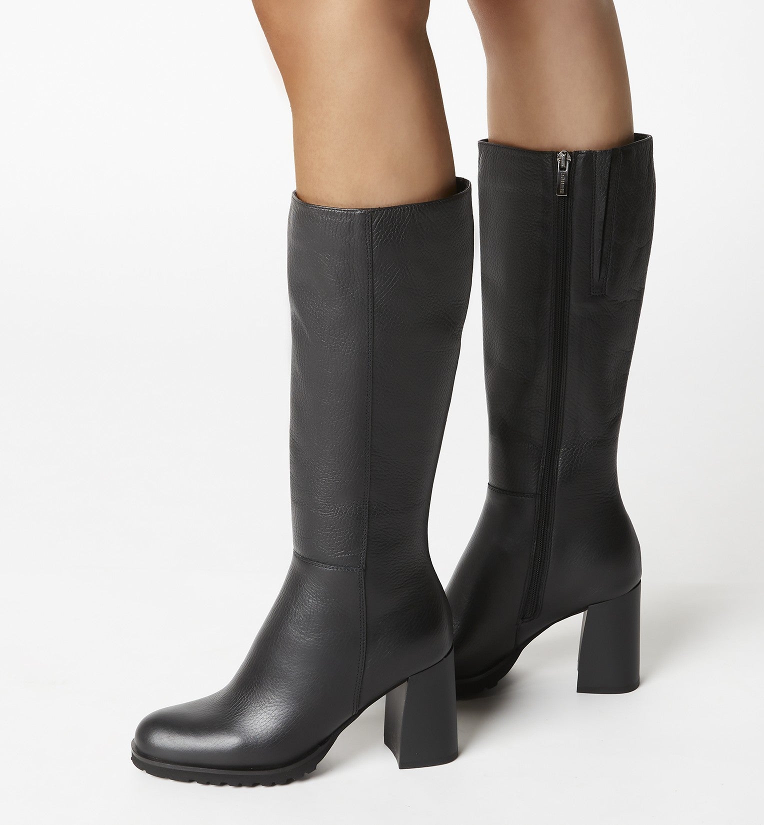 MICK PEBBLED LEATHER BOOT — Item 6 of 6