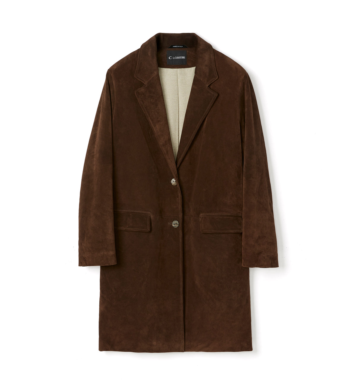 NADA SUEDE TRENCH COAT