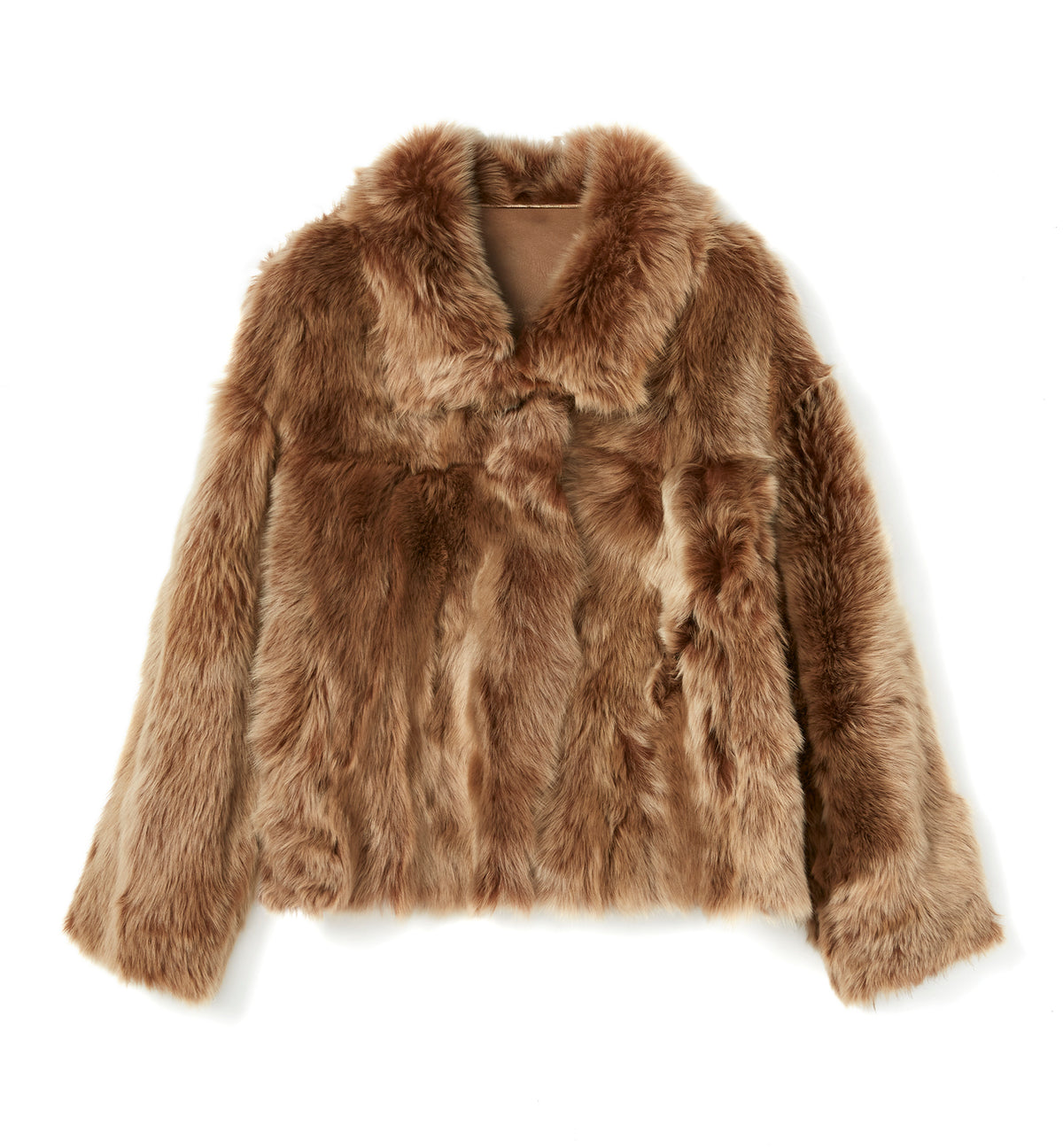 NEENA REVERSIBLE SHEARLING SHORT COAT - La Canadienne