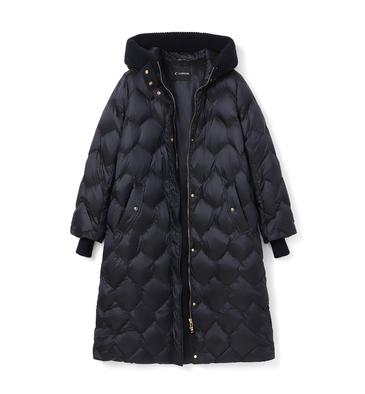 NIKOLA DOWN FILLED LONG COAT - La Canadienne