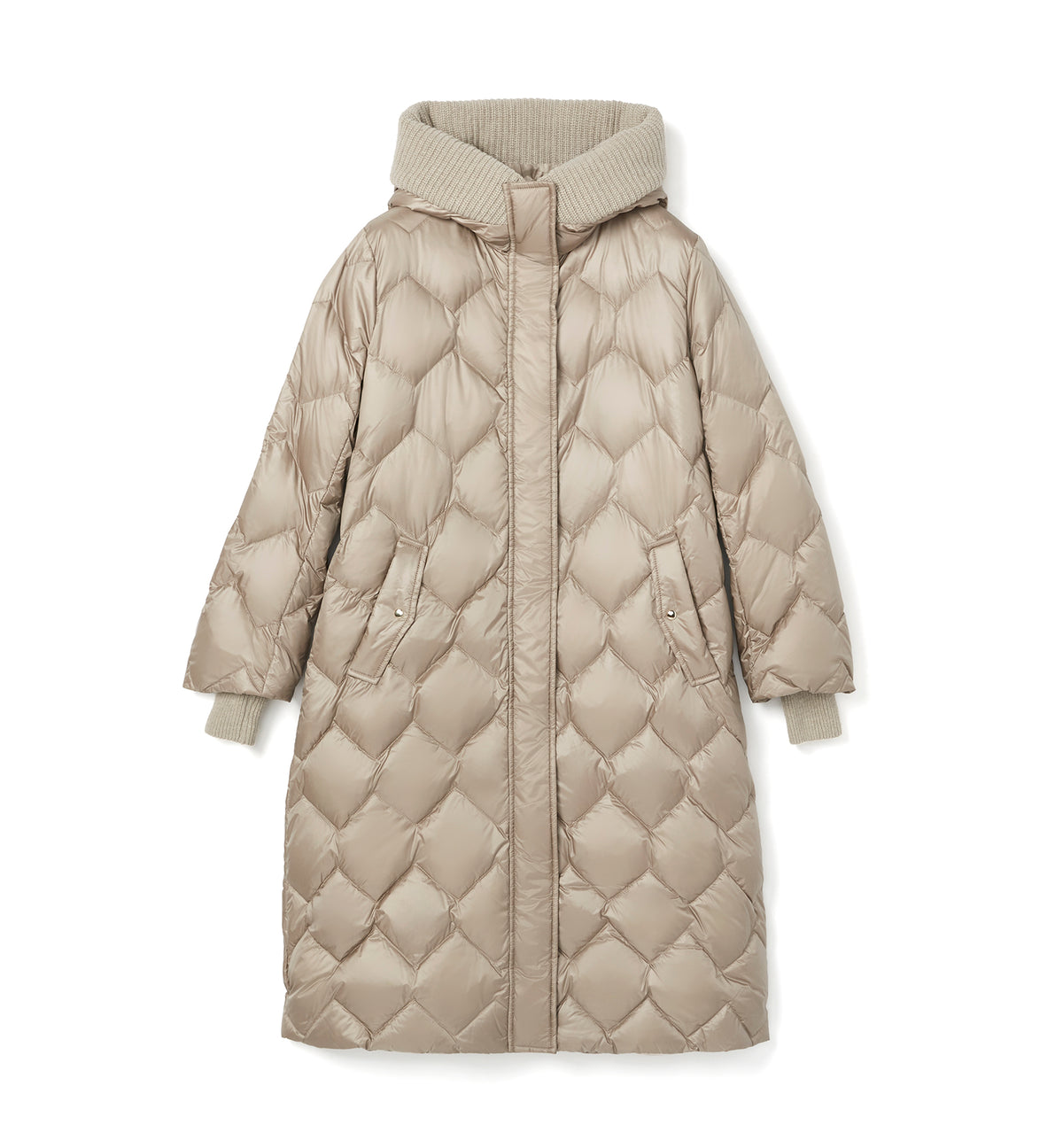NIKOLA DOWN FILLED LONG COAT - La Canadienne