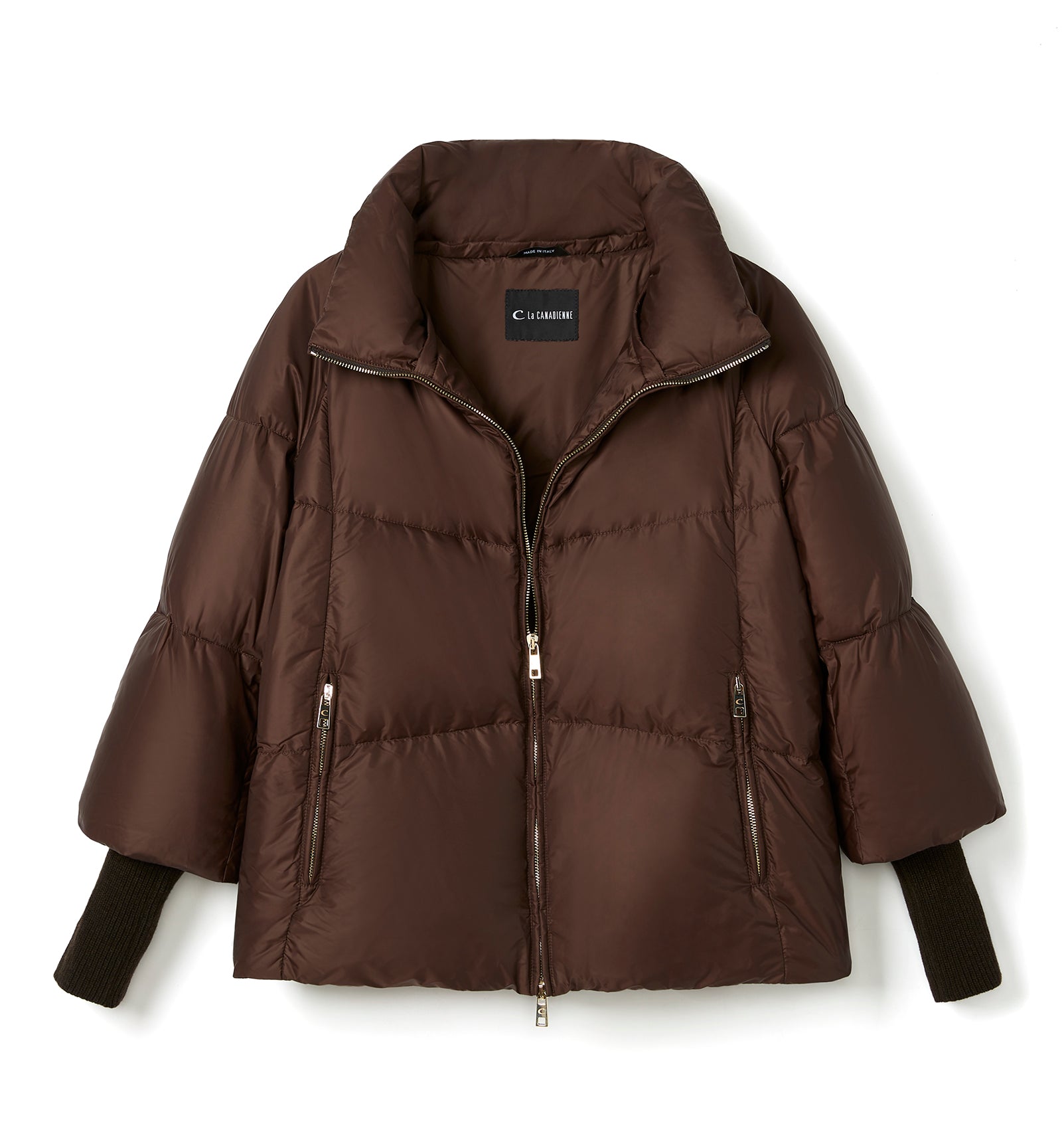 NYX HOODED SHORT PUFFER COAT