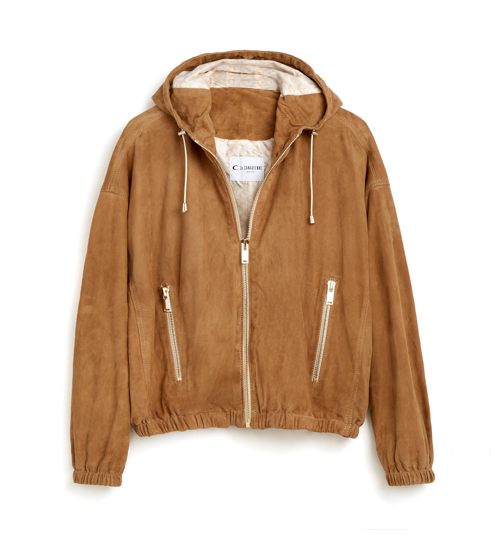 FATINA SUEDE BOMBER JACKET