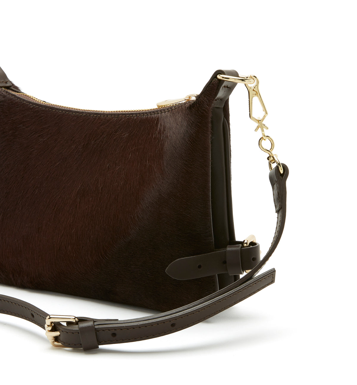 PACINI SAC MESSAGER EN CUIR POILU — Elément 3 de 6