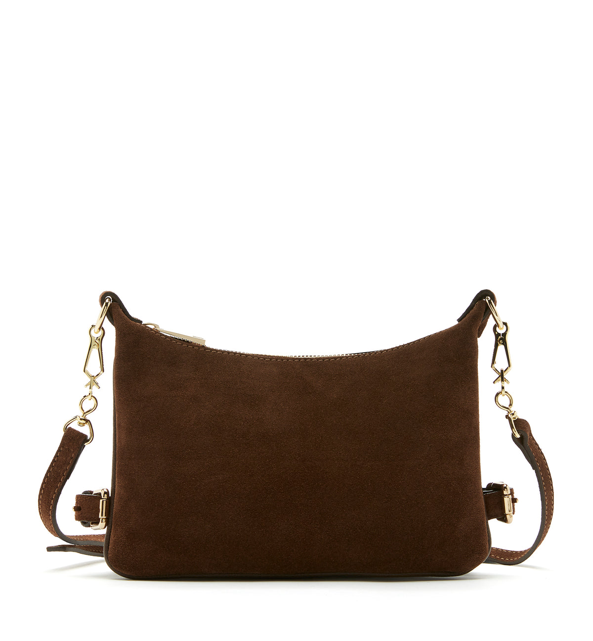 PACINI SUEDE MESSENGER BAG