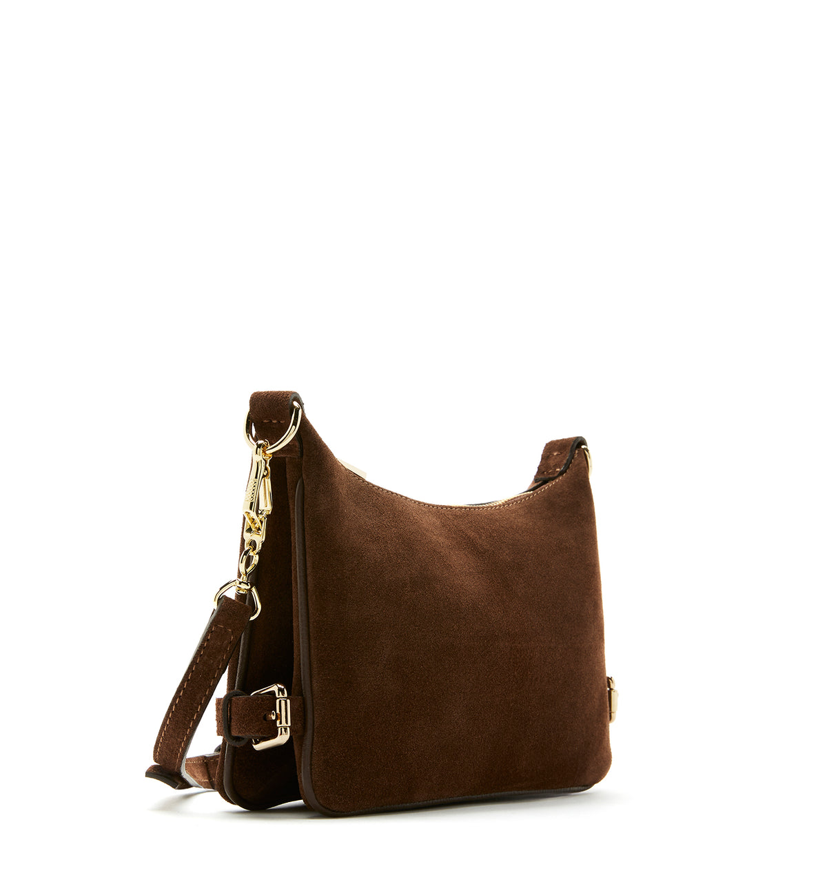 PACINI SUEDE MESSENGER BAG