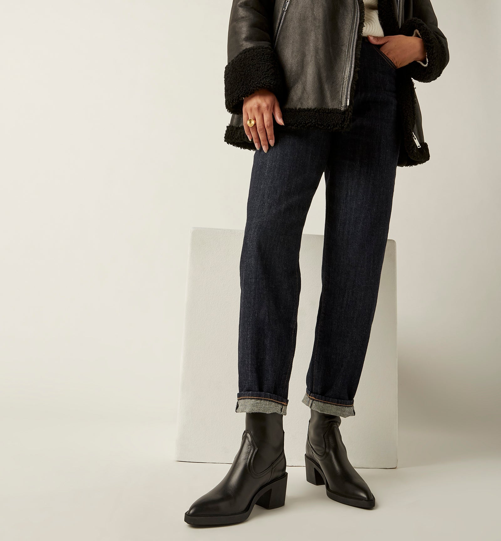 PARKS LEATHER BOOTIE - La Canadienne