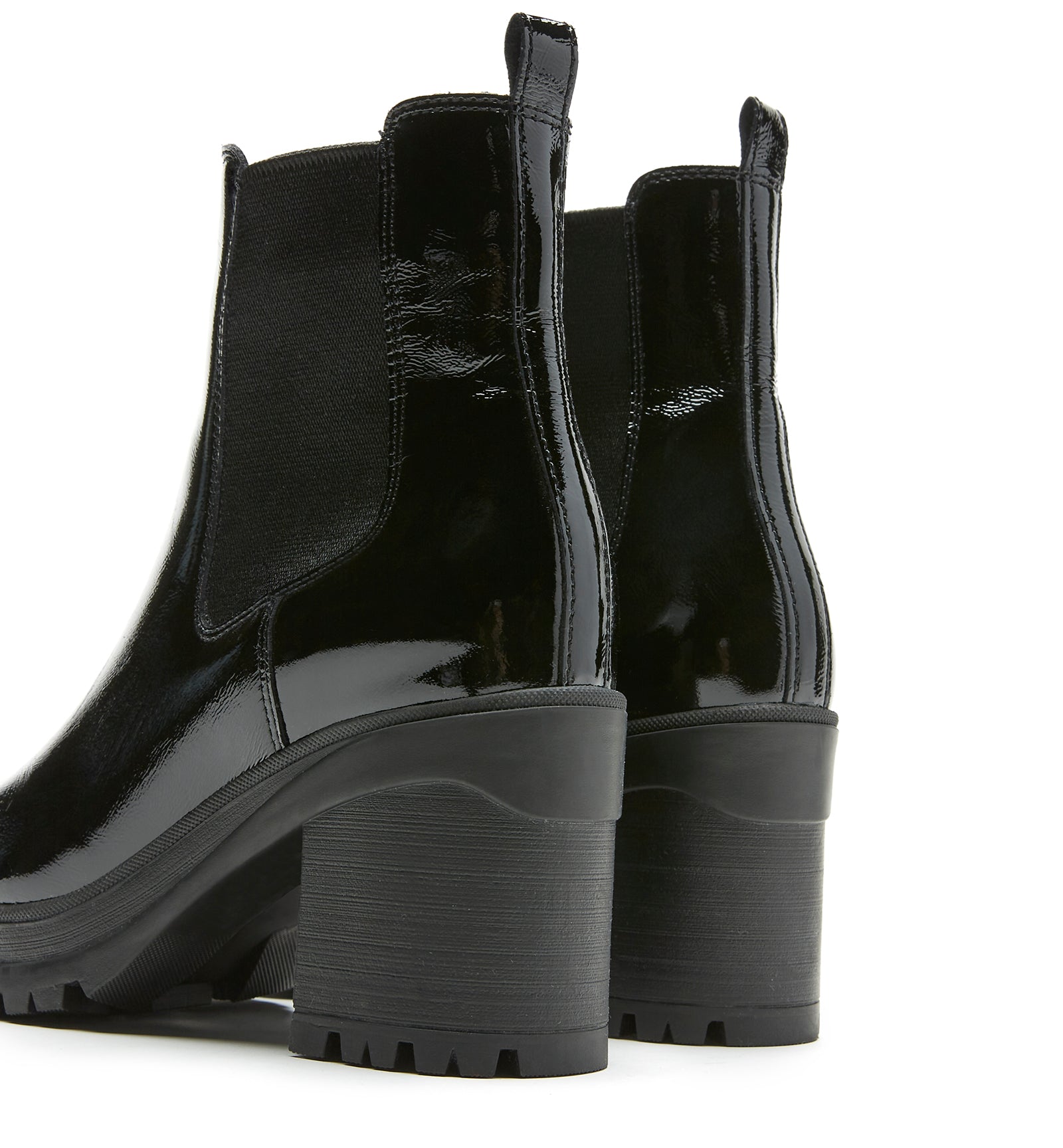 PAXTON PATENT LEATHER BOOTIE - La Canadienne