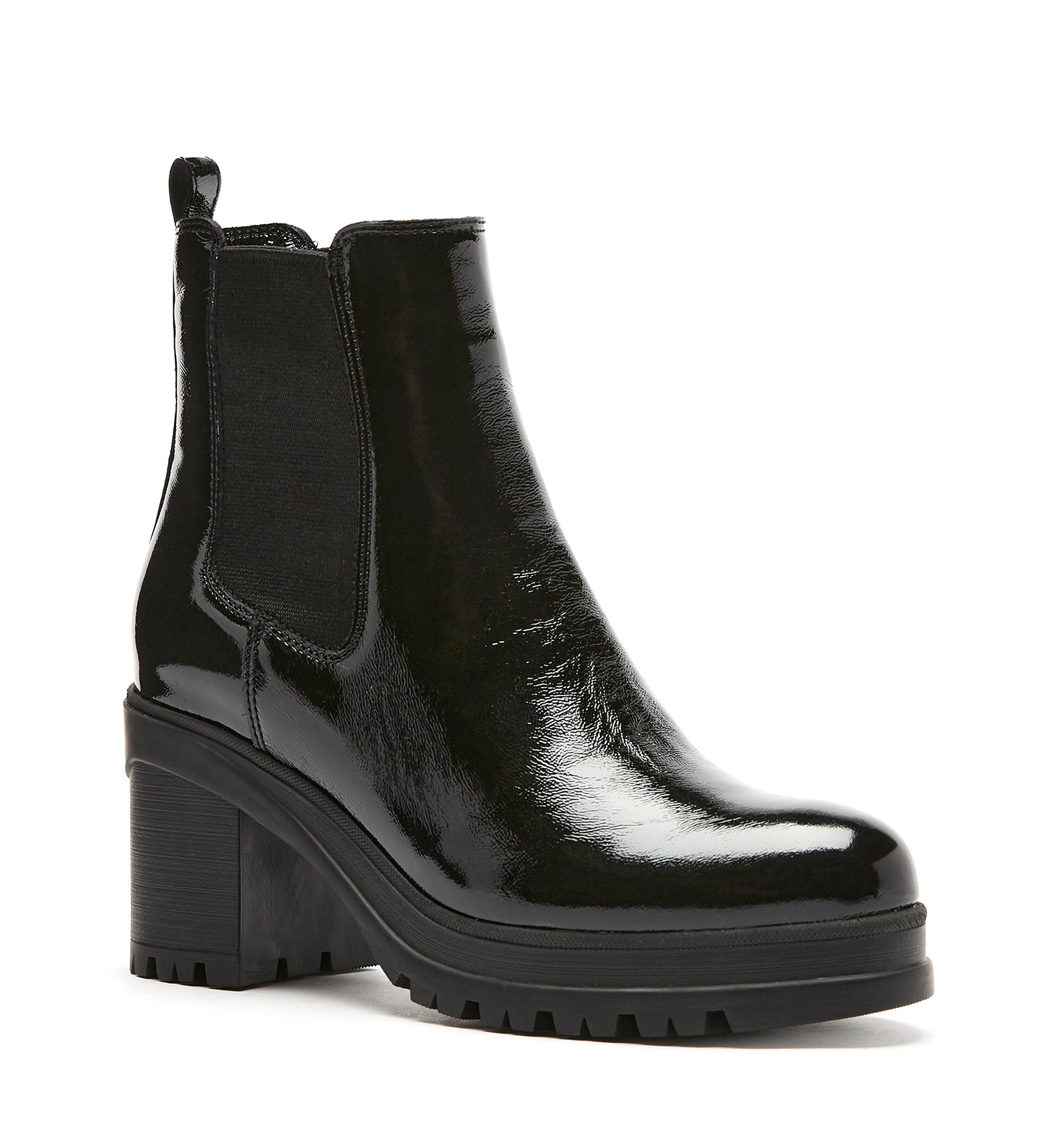 PAXTON PATENT LEATHER BOOTIE - La Canadienne