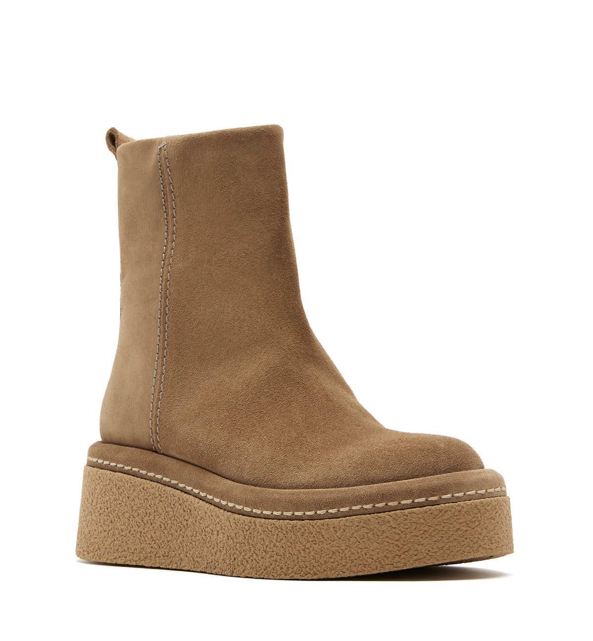 PHINEAS SUEDE WEDGE BOOTIE — Item 2 of 5