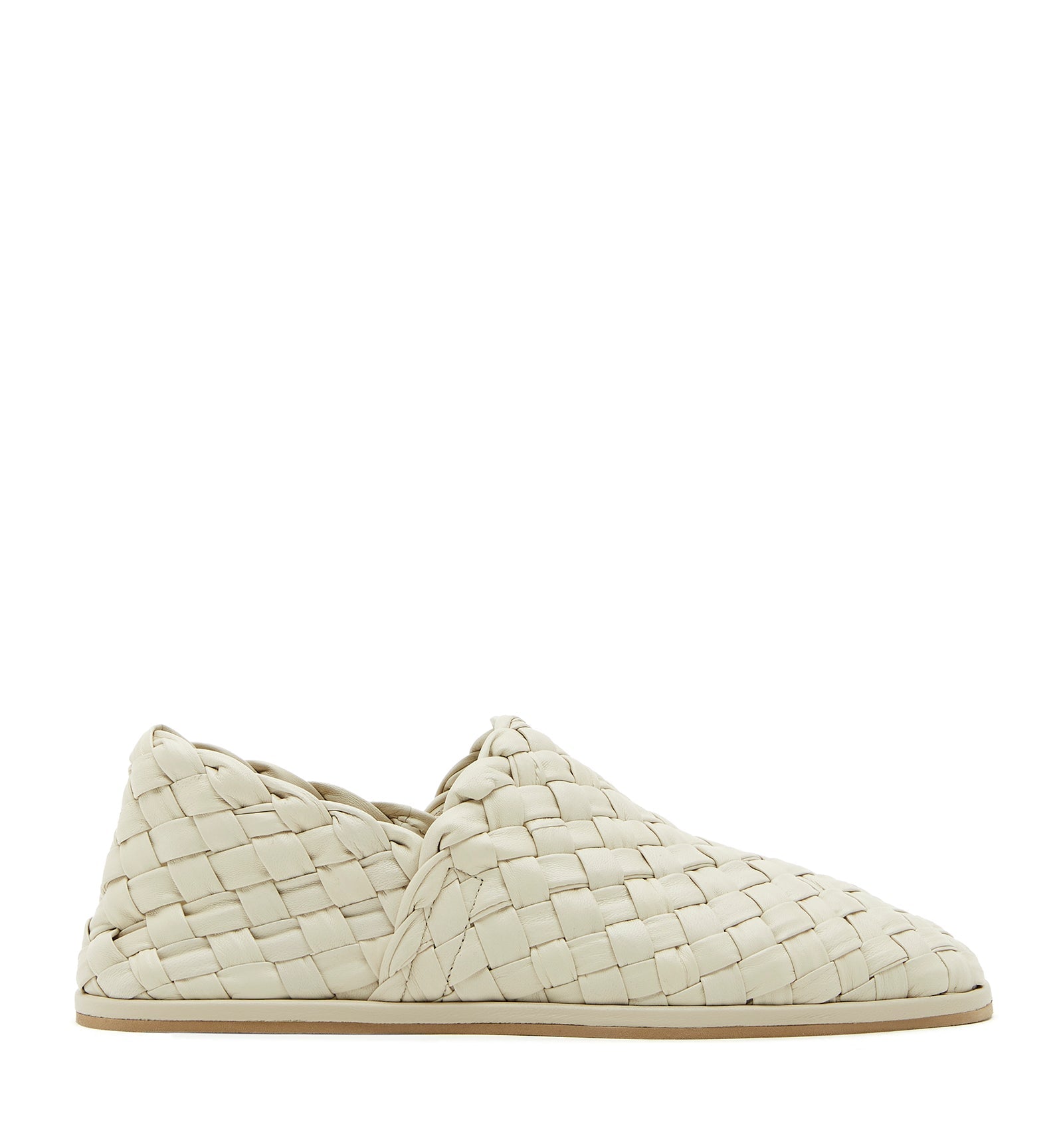 POSH WOVEN LEATHER LOAFER - La Canadienne