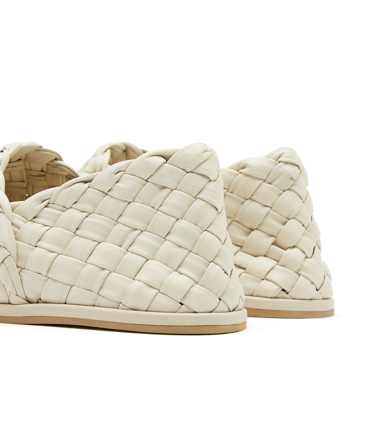 POSH WOVEN LEATHER LOAFER - La Canadienne