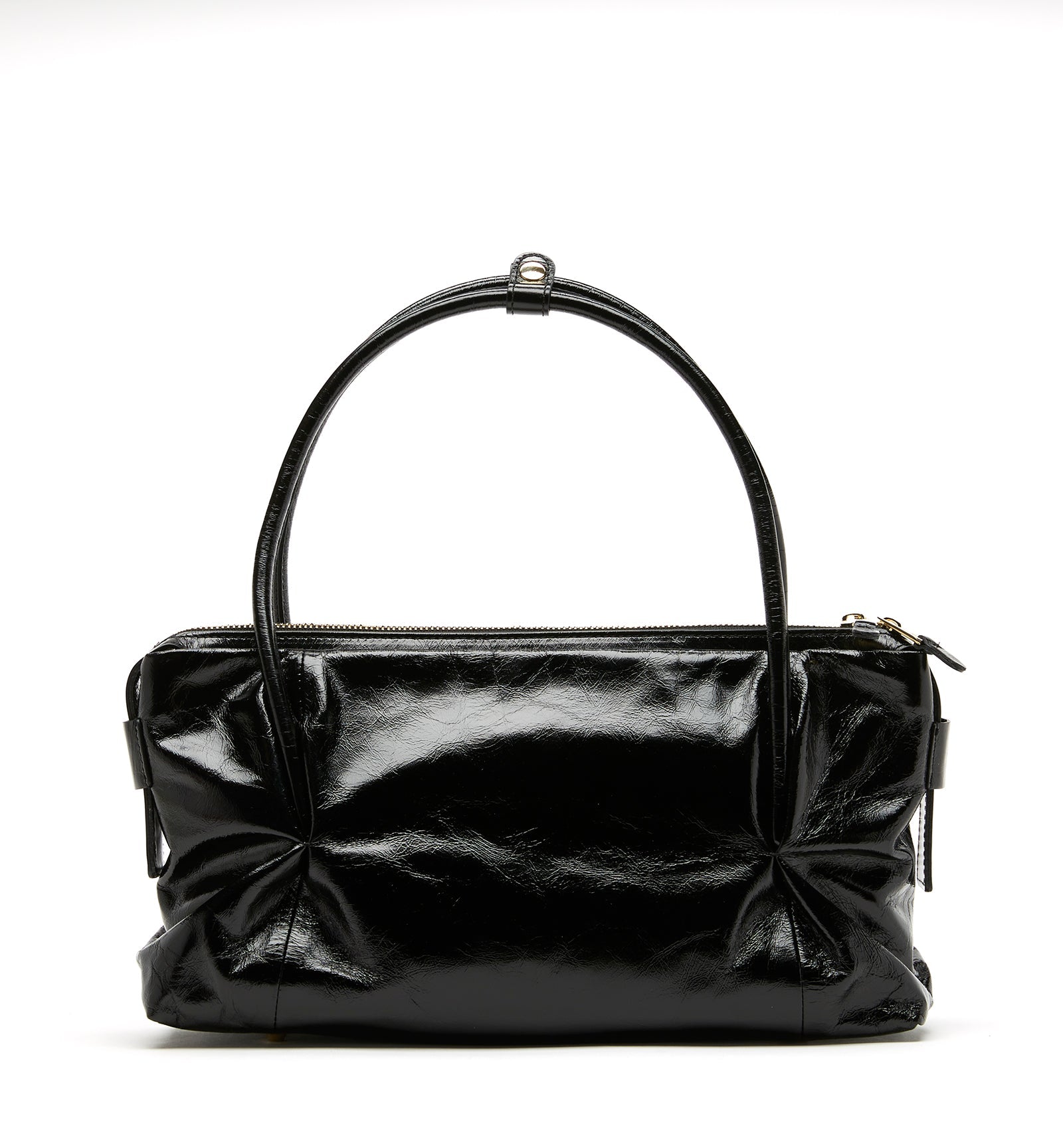 POTEAU CRINKLE LEATHER TOTE BAG - La Canadienne