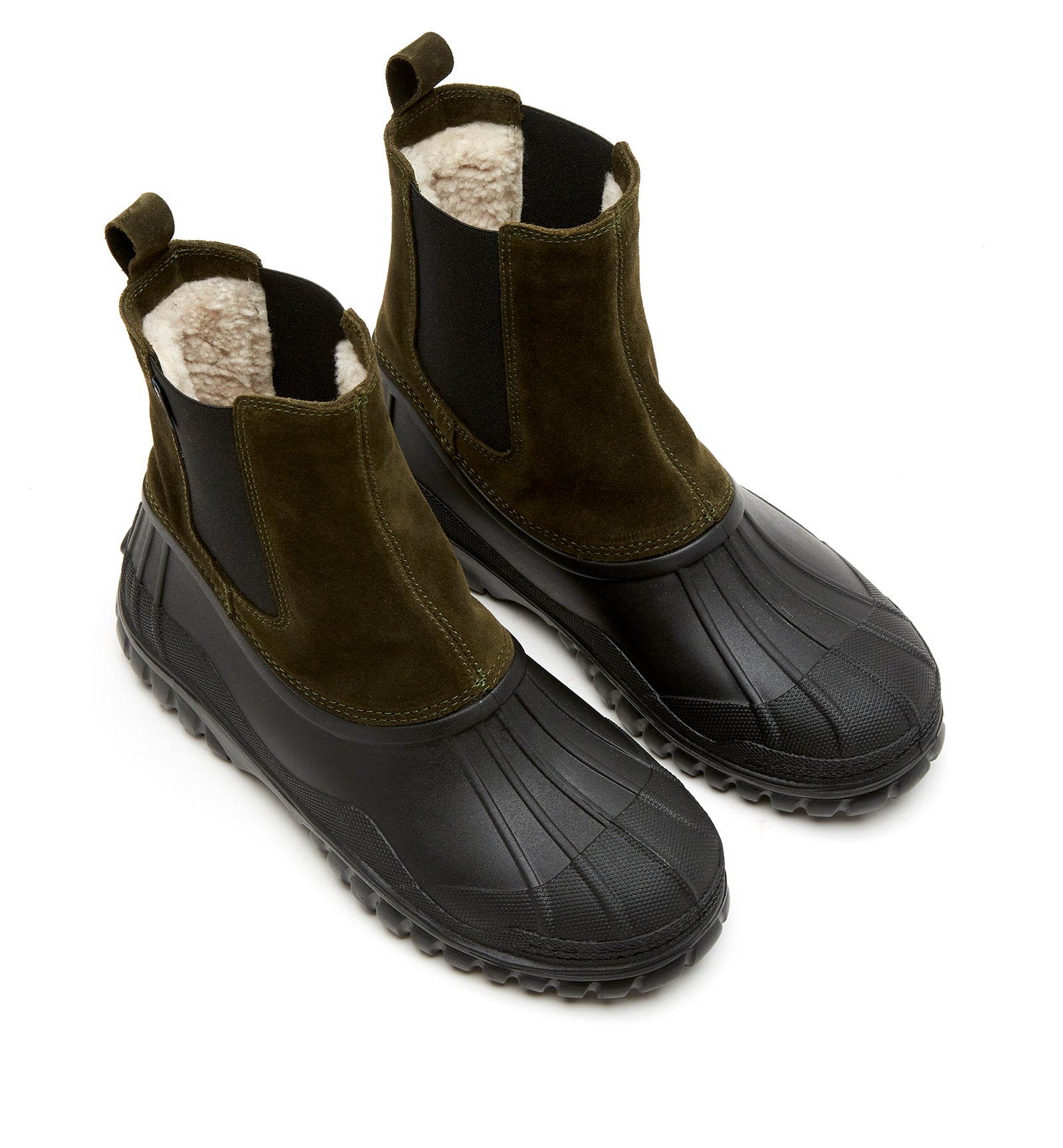 POWDER SHEARLING - LINED SUEDE BOOT - La Canadienne
