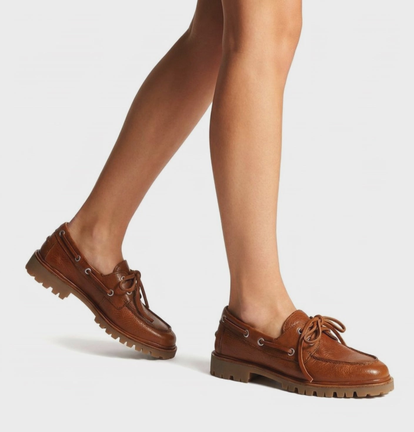 MAJESTIQUE CHAUSSURE BATEAU EN CUIR