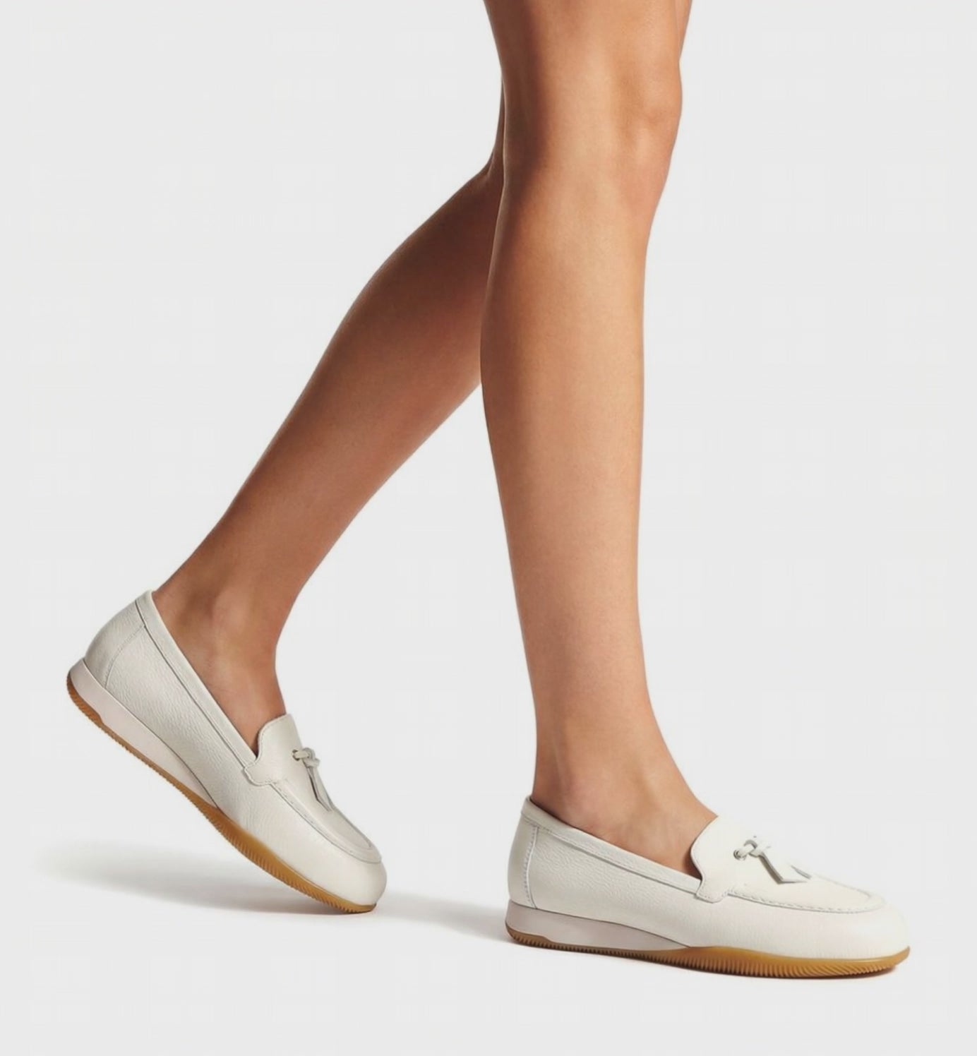 DANIA SNEAKER CHAUSSURE BATEAU EN CUIR GRAINÉ
