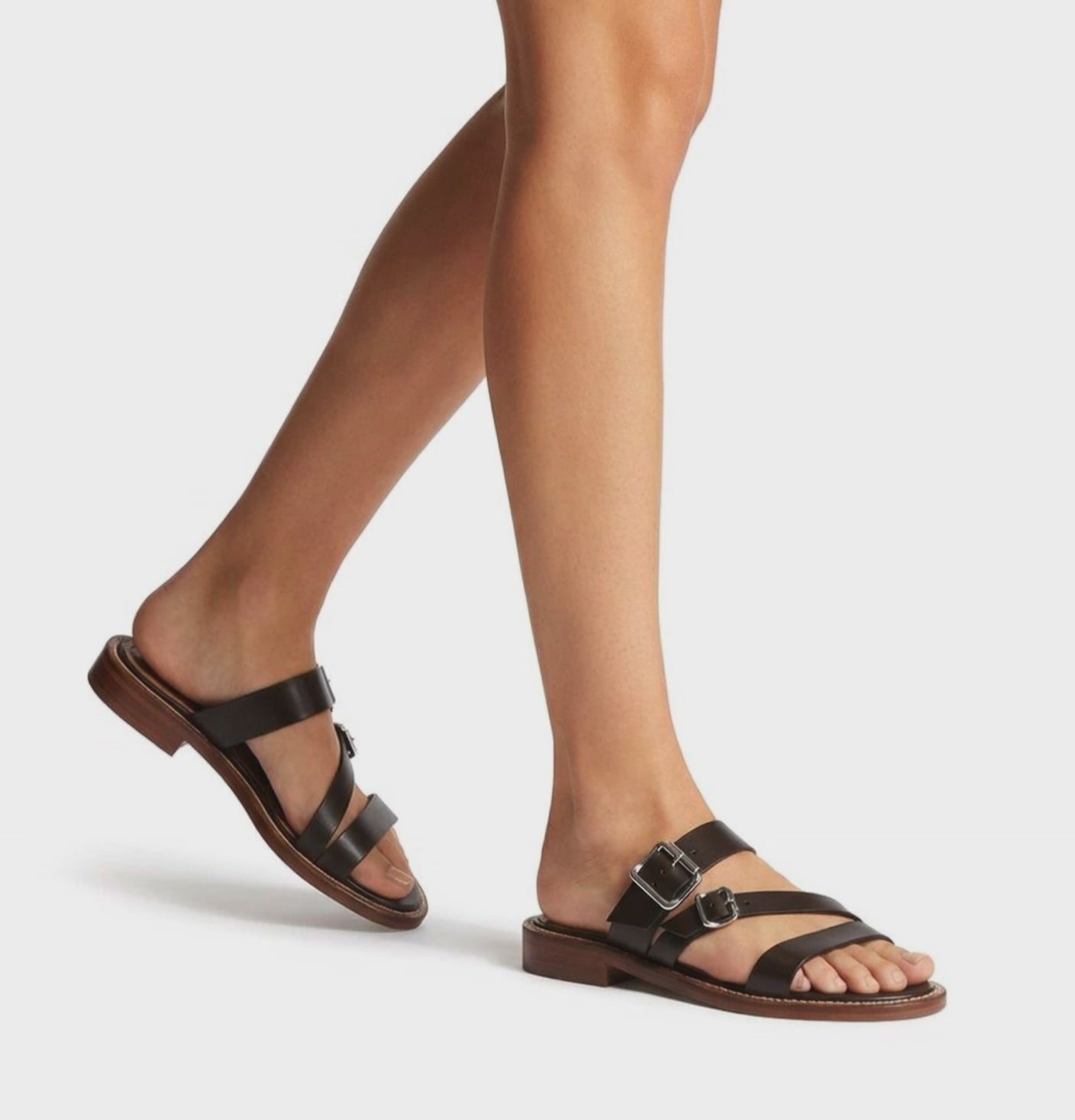 RUBI SANDALE EN CUIR
