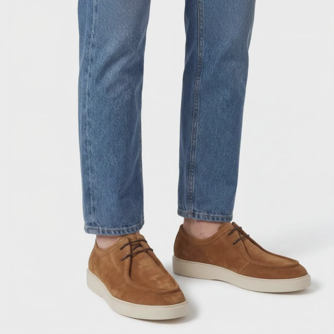 TEO SNEAKER WALLABY EN SUÈDE À LACETS POUR HOMME