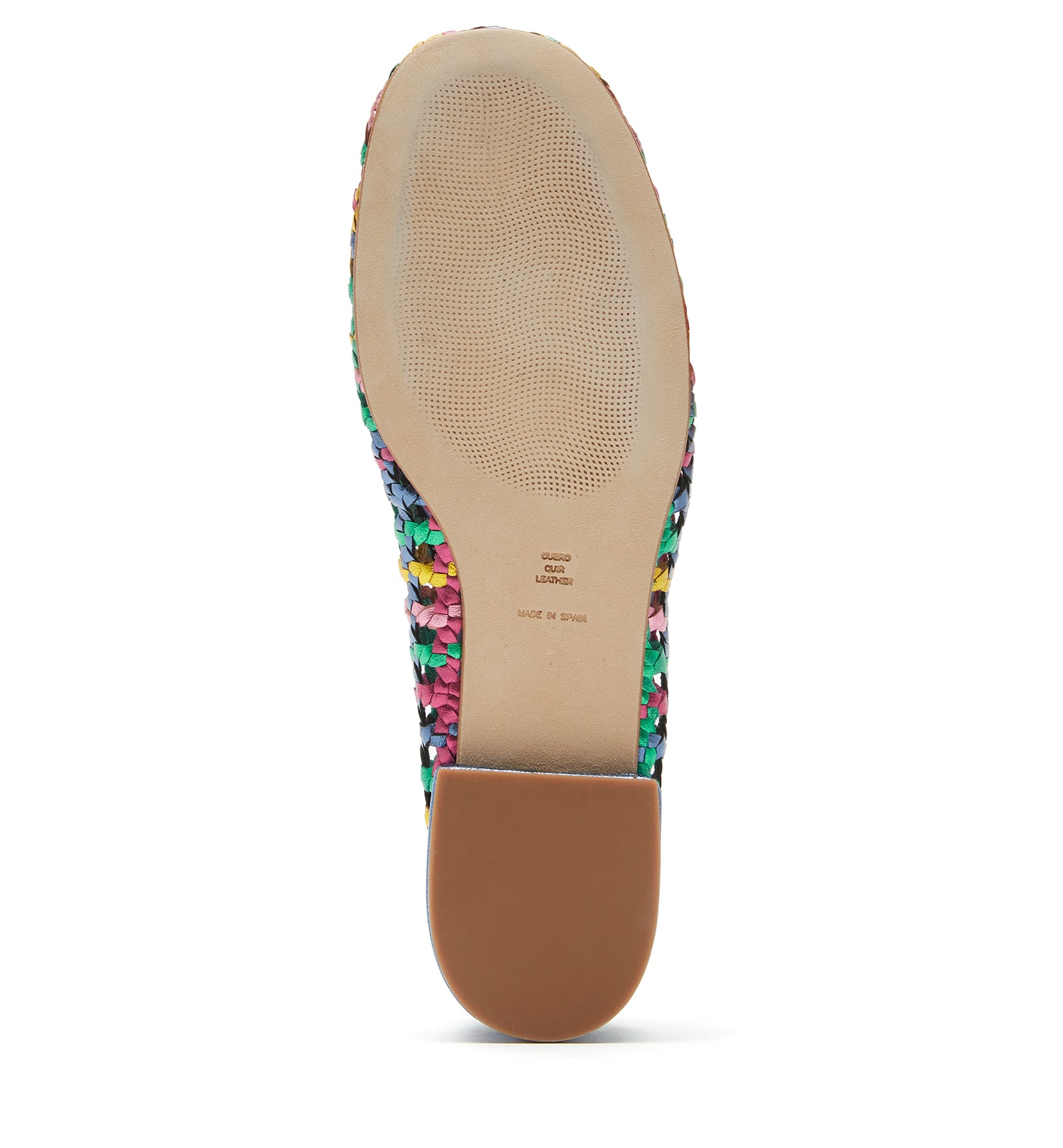 PRINCE BALLERINE EN CUIR TRESSÉ