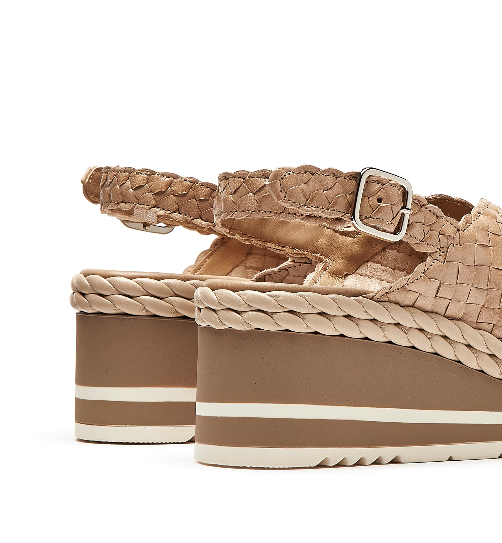 PROPEL WOVEN LEATHER SANDAL