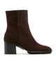 PRYSILA SUEDE HEELED BOOTIE