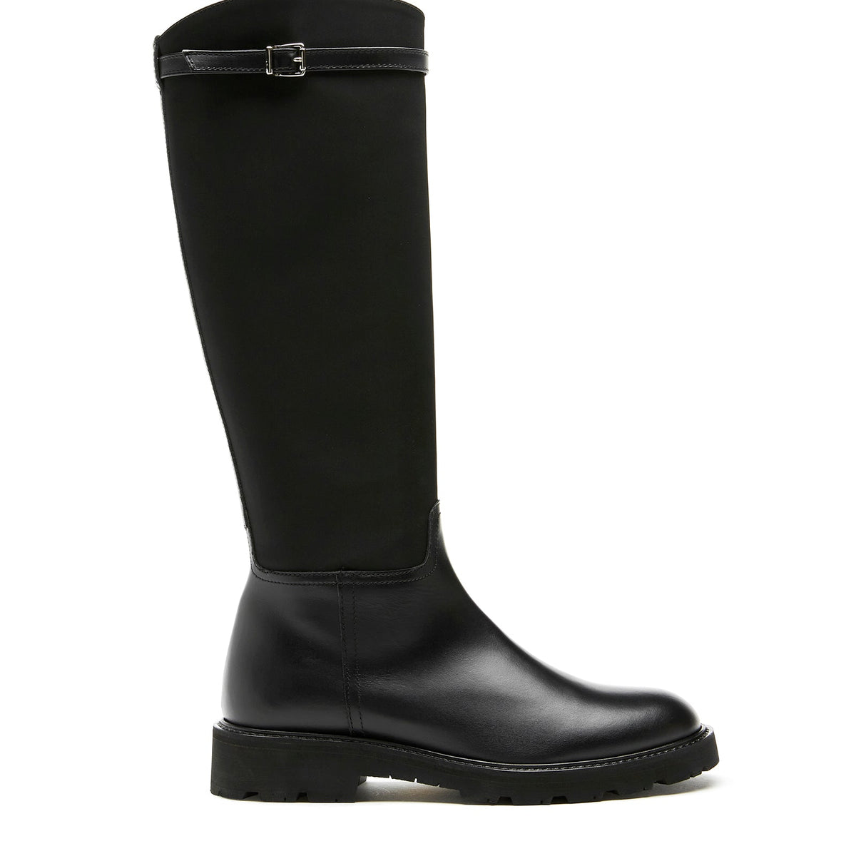 Bottes En Cuir Verni Noir CATIMINI - Taille EU 25 / UK 8 - Pour Fille - Occasion