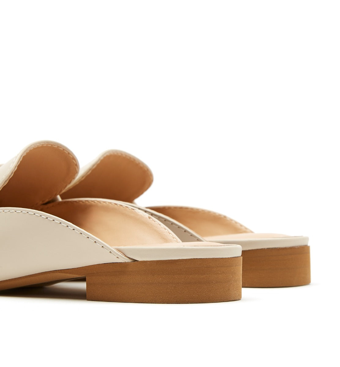 RAINA MULE EN CUIR 