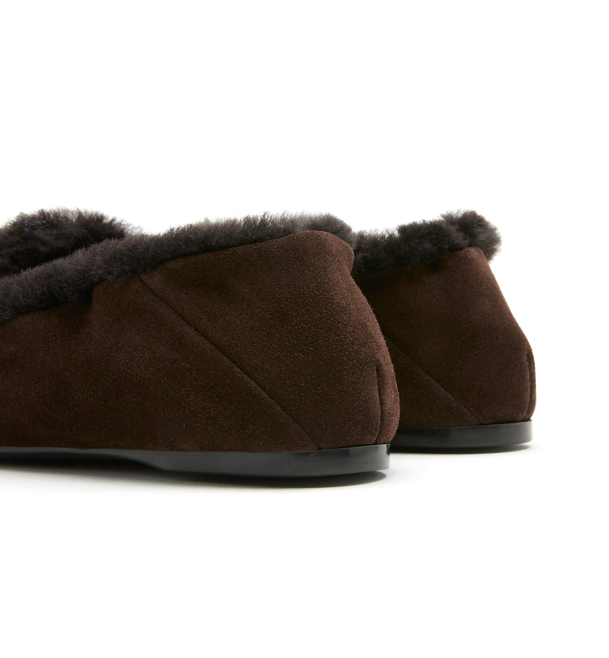 RAVAN SHEARLING LINED SUEDE LOAFER — Item 4 of 5