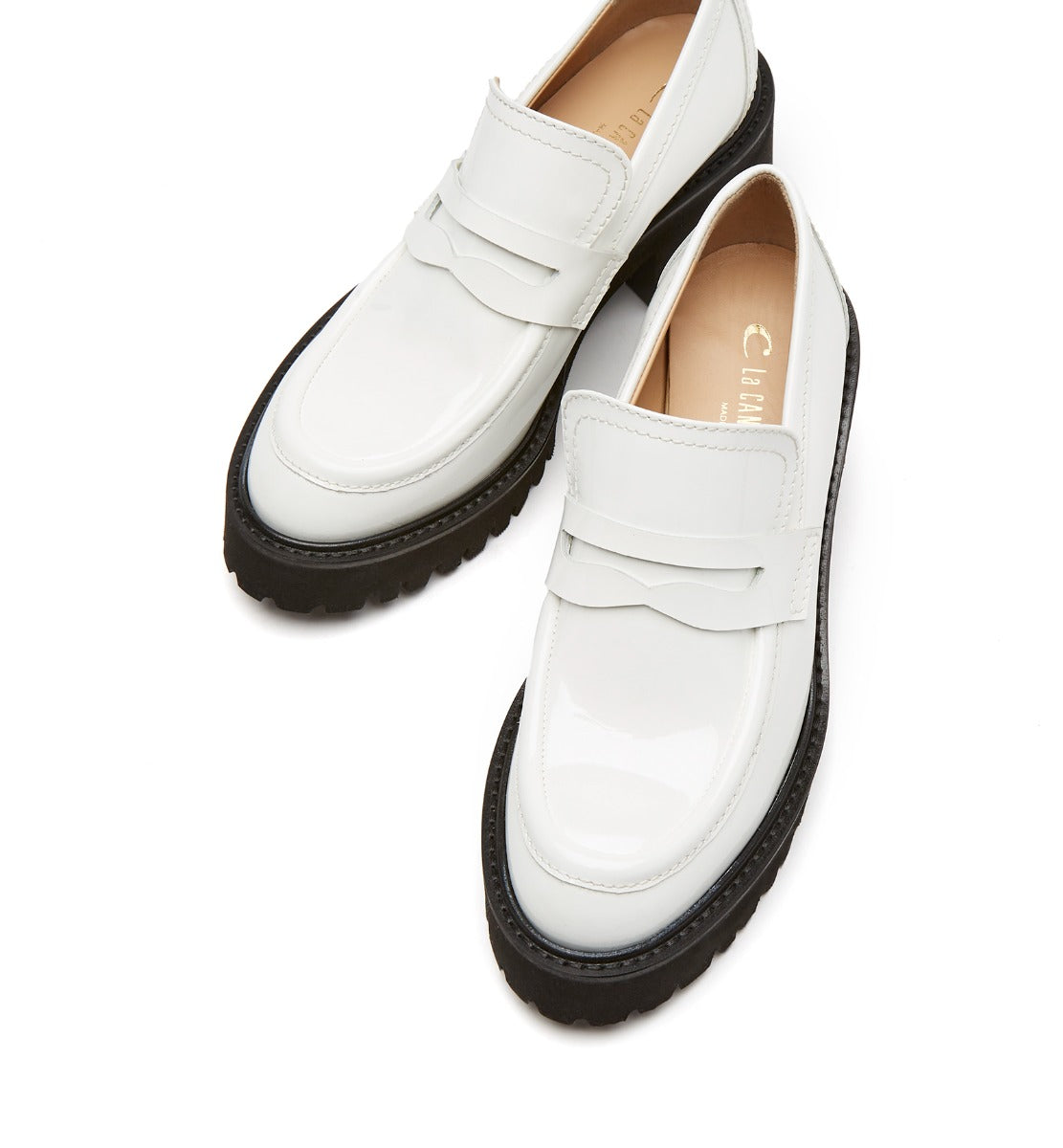 READMID PATENT LEATHER LOAFER